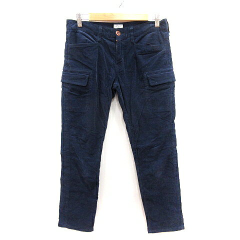 【中古】23区 オンワード樫山 denim カーゴパンツ ストレート スリム コーデュロイ 38 紺 ネイビー /AU レディース 【ベクトル 古着】 231107ブランド23区 オンワード樫山表記サイズ38（日本サイズM程度）実寸サイズウエスト：約77cm　もも幅：約26cm　裾幅：約16cm　股上：約21cm　股下：約68cm　　素材綿99%ポリウレタン1%色ネイビー 実際の色は、1番目の写真が一番近い色です。 色に関しましては出品者の主観で判断しておりますので、正規カラーなどとは言いまわし等が異なる場合がございます。仕様素材 やや薄手 開閉 ジップ ボタン 伸縮性 有り 透け感 無し ポケット 前×2 サイド×2 後ろ×2 裏地 無し 柄 コーデュロイ状態全体的に少し毛羽立ちがありますが、その他に目立ったダメージはなく、問題なくご使用いただける商品です。 ※中古品ですので掲載写真や記載内容をご確認いただき、ご理解の上ご購入ください。 商品のお問い合わせの回答を休止しております。＊各商品ページの商品詳細等をご確認の上ご購入ください。【中古】23区 オンワード樫山 denim カーゴパンツ ストレート スリム コーデュロイ 38 紺 ネイビー /AU レディース 【ベクトル 古着】 231107状態ランク　”A”詳細については、下記および「状態ランクについて」ページをご覧ください。未使用・新品の商品ほぼ新品同様の商品使用感が少なく、かなり状態の良い商品使用感はあるが、傷や汚れの少ない商品使用感の他、傷や汚れが見られる商品かなり大きな傷みがある難あり商品※S〜CランクはUSED品となりますので、使用感をご理解の上でご入札下さい。状態ランクについてinformationブランド23区 オンワード樫山表記サイズ38（日本サイズM程度）実寸サイズウエスト：約77cm　もも幅：約26cm　裾幅：約16cm　股上：約21cm　股下：約68cm　　素材綿99%ポリウレタン1%色ネイビー 実際の色は、1番目の写真が一番近い色です。 色に関しましては出品者の主観で判断しておりますので、正規カラーなどとは言いまわし等が異なる場合がございます。仕様素材 やや薄手 開閉 ジップ ボタン 伸縮性 有り 透け感 無し ポケット 前×2 サイド×2 後ろ×2 裏地 無し 柄 コーデュロイ状態全体的に少し毛羽立ちがありますが、その他に目立ったダメージはなく、問題なくご使用いただける商品です。 ※中古品ですので掲載写真や記載内容をご確認いただき、ご理解の上ご購入ください。 商品のお問い合わせの回答を休止しております。＊各商品ページの商品詳細等をご確認の上ご購入ください。本商品は一点物です他サイトや店舗にて販売している商品です。多少のお時間差にて欠品になることもございます。予めご了承頂ますようお願い致します。ベクトル・サイズガイドはこちらこの商品と同じブランドの商品を見る