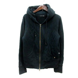 【中古】ラディエイト RADIATE BASIC パーカー スウェット ジップアップ 38 黒 ブラック /MN レディース 【ベクトル 古着】 231214