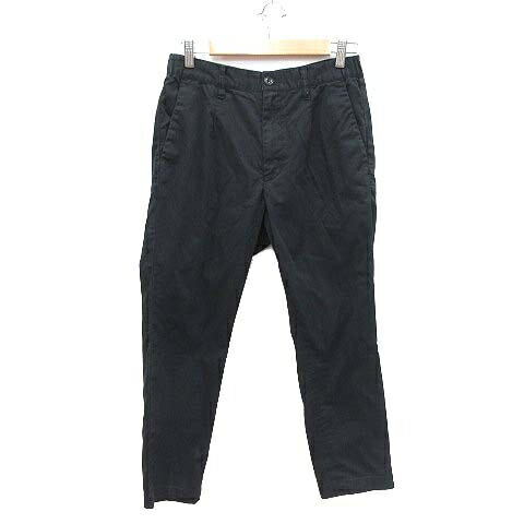 【中古】レイジブルー RAGEBLUE テーパードパンツ S 黒 ブラック /CT ■MO メンズ 【ベクトル 古着】 240307