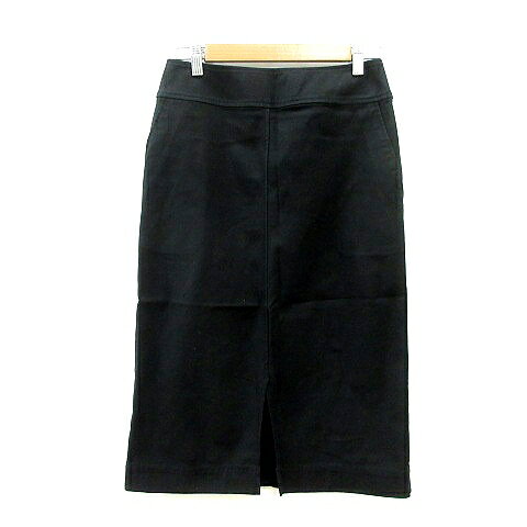 【中古】アパートバイローリーズ apart by lowrys タイトスカート ミモレ ロング M 黒 ブラック /MN ■MO レディース 【ベクトル 古着】 240408