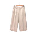 【中古】バビロン BABYLONE スラックスパンツ クロップド 36 ベージュ /YK レディース 【ベクトル 古着】 240607(4)