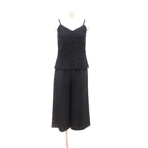 【中古】レディ Rady パンツ オールインワン サロペット レース S 黒 ブラック /YK レディース 【ベクトル 古着】 240618 【中古】レディ Rady パンツ オールインワン サロペット レース S 黒 ブラック /YK レディース 【ベクトル 古着】 240618
