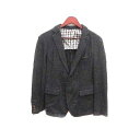 【中古】コムサコミューン COMME CA COMMUNE テーパードパンツ 背抜き ウール M 黒 ブラック /YK メンズ 【ベクトル 古着】 240824(4)