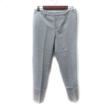 【中古】ノーリーズ Nolley's sophi スラックスパンツ ウール 40 グレー /YI ■MO レディース 【ベクトル 古着】 240919
