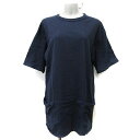 【中古】イール EEL Tシャツワンピース 半袖 L 紺 ネイビー /YI レディース 【ベクトル 古着】 241002(4)