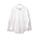 【中古】アングリッド UNGRID カットソー ワッフル地 長袖 F 白 ホワイト /YK レディース 【ベクトル 古着】 241002(4)