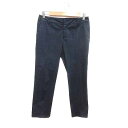 【中古】ボールジー BALLSEY トゥモローランド スラックスパンツ 34 XS 紺 ネイビー /YK レディース 【ベクトル 古着】 241027