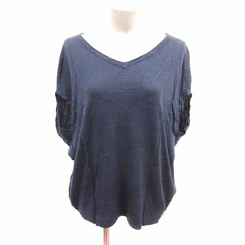 【中古】ギャルリーヴィー GALERIE VIE トゥモローランド NOT ニット カットソー Vネック ドルマンスリ..