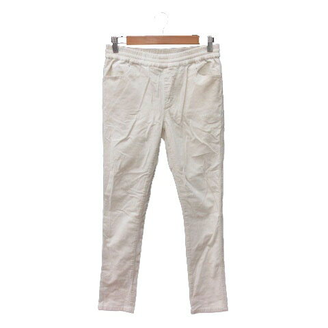 【中古】アーバンリサーチ ドアーズ URBAN RESEARCH DOORS スキニーパンツ コーデュロイ F 白 アイボリー /MS レディース 【ベクトル 古着】 241114
