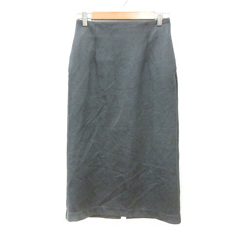 【中古】ビス ViS タイトスカート ミモレ ロング M グレー /MN レディース 【ベクトル 古着】 241127