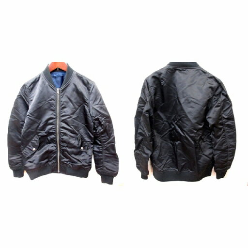 【中古】ユナイテッドアローズ UNITED ARROWS ジャケット ブルゾン リバーシブル ジップアップ ナイロン 38 M 黒 ブラック 紺 ネイビー /RT レディース 【ベクトル 古着】 241229 【中古】ユナイテッドアローズ UNITED ARROWS ジャケット ブルゾン リバーシブル ジップアップ ナイロン 38 M 黒 ブラック 紺 ネイビー /RT レディース 【ベクトル 古着】 241229