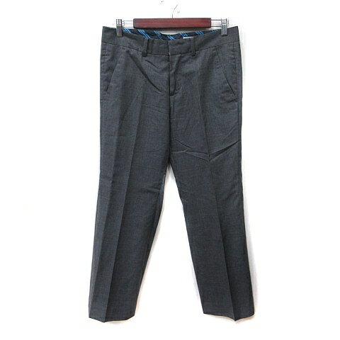 【中古】ジュール エ ニュイ jour et nuit スラックスパンツ ウール 38 M グレー /YI メンズ 【ベクトル 古着】 250129