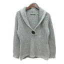 【中古】ウィーバー Weaver ニット セーター 長袖 ウール M グレー /MN ●RY レディース 【ベクトル 古着】 250131(4)