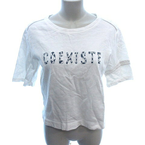 【中古】コムサイズム COMME CA ISM オニギリ ONIGIRI カットソー ボートネック 切替 パイル地 プリン..