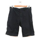 【中古】グリーンレーベルリラクシング ユナイテッドアローズ green label relaxing ハーフパンツ ショート M 黒 ブラック /MS レディー...