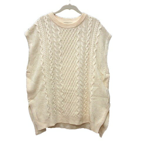 【中古】ビーミングバイビームス B:MING LIFE STORE by BEAMS ニット セーター フレンチスリーブ ケーブル ONE M 白 アイボリー /MN レディース 【ベクトル 古着】 250310 【中古】ビーミングバイビームス B:MING LIFE STORE by BEAMS ニット セーター フレンチスリーブ ケーブル ONE M 白 アイボリー /MN レディース 【ベクトル 古着】 250310