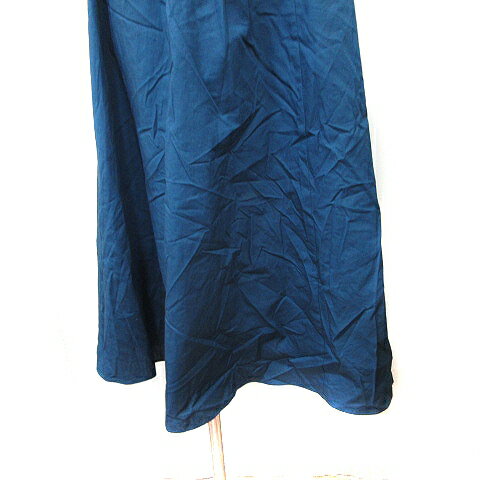 【中古】ジュエルチェンジズ Jewel Changes アローズ ワンピース ロング 半袖 紺 ネイビー /YI レディース 【ベクトル 古着】 250314
