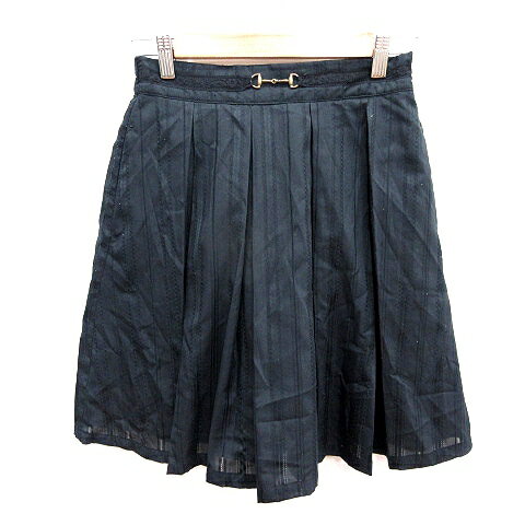 【中古】アクシーズファム axes femme スカート フレア ミニ F 黒 ブラック /RT レディース 【ベクトル 古着】 250325