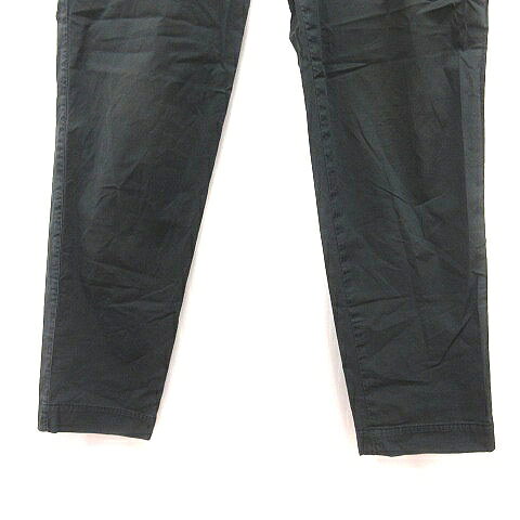 【中古】モリスアンドサンズ MORRIS ＆ SONS パンツ ウエストマーク ロング 2 黒 ブラック /MS メンズ 【ベクトル 古着】 250325