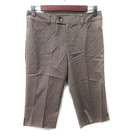 【中古】エムケー ミッシェルクラン MK MICHEL KLEIN ハーフパンツ ショート 38 M モカ /YI レディース 【ベクトル 古着】 250415 【中古】エムケー ミッシェルクラン MK MICHEL KLEIN ハーフパンツ ショート 38 M モカ /YI レディース 【ベクトル 古着】 250415
