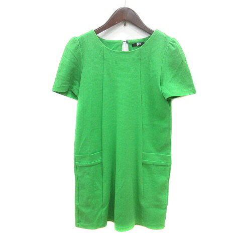 【中古】スライ SLY チュニック カットソー 半袖 1 S 緑 グリーン /MN レディース 【ベクトル 古着】 250423 【中古】スライ SLY チュニック カットソー 半袖 1 S 緑 グリーン /MN レディース 【ベクトル 古着】 250423