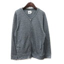 【中古】ハートマーケット HEART MARKET カーディガン カットソー ジップアップ 長袖 L グレー /YI ●RY レディース 【ベクトル 古着】 250529(4)