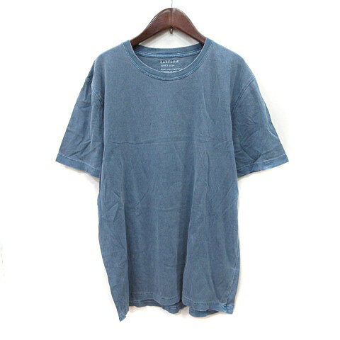 【中古】ベイフロー BAYFLOW Tシャツ カットソー 半袖 4 L 紺 ネイビー /YI メンズ 【ベクトル 古着】 250610