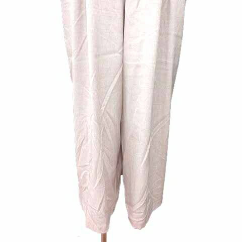 【中古】アウィーエフ AuieF パンツ オールインワン サロペット 38 M ベビーピンク /YK レディース 【ベクトル 古着】 250607