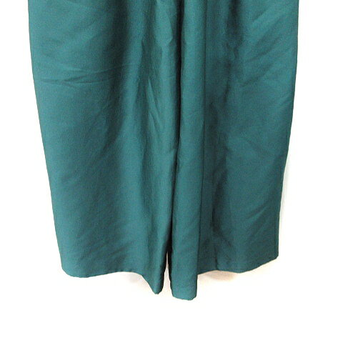 【中古】ラグナムーン LagunaMoon パンツ オールインワン サロペット ベアトップ S 緑 グリーン /YI レディース 【ベクトル 古着】 250614