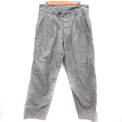 【中古】マーガレットハウエル MHL. ワイドパンツ M グレー /RT メンズ 【ベクトル 古着】 250911