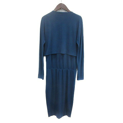 【中古】バイ マレーネ ビルガー BY MALENE BIRGER ワンピース ロング 長袖 紺 ネイビー /MN レディース 【ベクトル 古着】 250617