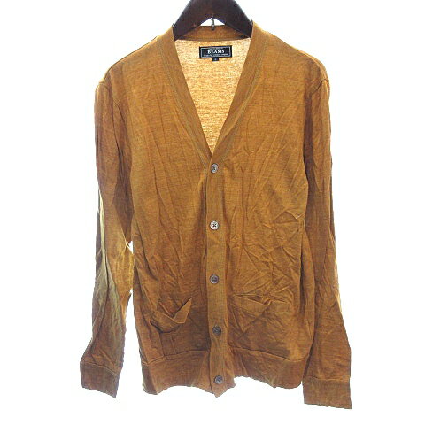 【中古】ビームス BEAMS カーディガン カットソー 長袖 S マスタード 黄色 イエロー /AU メンズ 【ベクトル 古着】 250620 【中古】ビームス BEAMS カーディガン カットソー 長袖 S マスタード 黄色 イエロー /AU メンズ 【ベクトル 古着】 250620