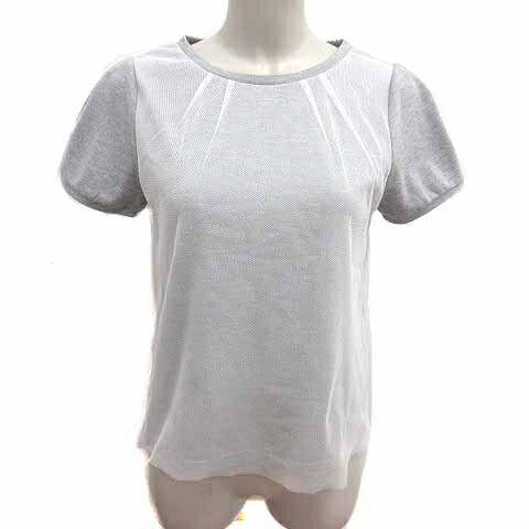 【中古】ナチュラルビューティーベーシック NATURAL BEAUTY BASIC カットソー チュール 半袖 M グレー /YK レディース 【ベクトル 古着】 250622 【中古】ナチュラルビューティーベーシック NATURAL BEAUTY BASIC カットソー チュール 半袖 M グレー /YK レディース 【ベクトル 古着】 250622