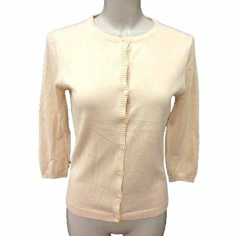【中古】スタイルコム style com カーディガン ニット 七分袖 M ベージュ /YK ●RY レディース 【ベクトル 古着】 250629