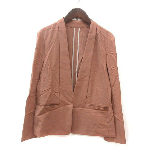 【中古】グリーンレーベルリラクシング ユナイテッドアローズ green label relaxing テーラードジャケット 38 ベージュ /MS レディース 【ベクトル 古着】 250719(4)