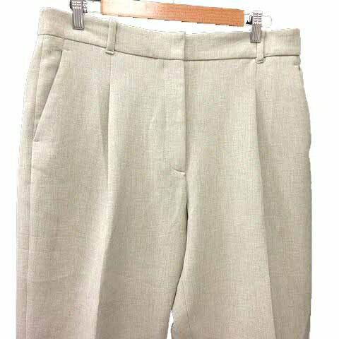 【中古】未使用品 ザラ ZARA スラックスパンツ L ベージュ /YK メンズ 【ベクトル 古着】 250720