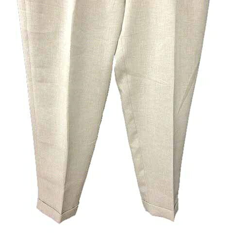 【中古】未使用品 ザラ ZARA スラックスパンツ L ベージュ /YK メンズ 【ベクトル 古着】 250720