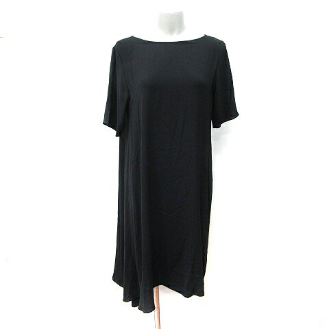 【中古】ドレステリア DRESSTERIOR ワンピース ロング 半袖 黒 ブラック /YI レディース 【ベクトル 古着】 250722 【中古】ドレステリア DRESSTERIOR ワンピース ロング 半袖 黒 ブラック /YI レディース 【ベクトル 古着】 250722