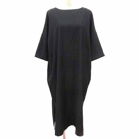 【中古】パターントルソ patterntorso ワンピース ロング 長袖 F 黒 ブラック /YK レディース 【ベクトル 古着】 250724