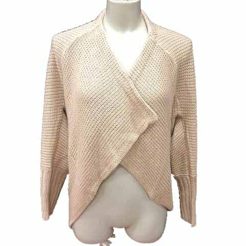【中古】ビアズリー BEARDSLEY ガリャルダガランテ カーディガン ニット 前開き 長袖 F ベージュ /YK レディース 【ベクトル 古着】 250807