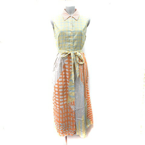 【中古】コンディションズアプライ CONDITIONS APPLY シャツワンピース ロング チェック ストライプ M マルチカラー /YI レディース 【ベクトル 古着】 250822 【中古】コンディションズアプライ CONDITIONS APPLY シャツワンピース ロング チェック ストライプ M マルチカラー /YI レディース 【ベクトル 古着】 250822