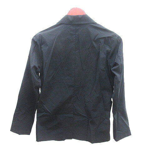 【中古】チャムス CHUMS テーラードジャケット シングル ナイロン M 黒 ブラック /AU メンズ 【ベクトル 古着】 250910