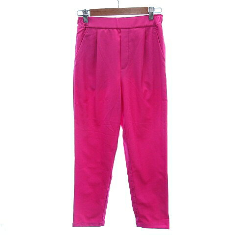 【中古】ビーミングバイビームス B:MING LIFE STORE by BEAMS テーパードパンツ イージー M ピンク /AU レディース 【ベクトル 古着】 250924