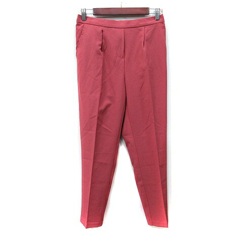 【中古】アルマデザイン Alma Design スラックスパンツ L 赤 レッド /YI レディース 【ベクトル 古着】 251030