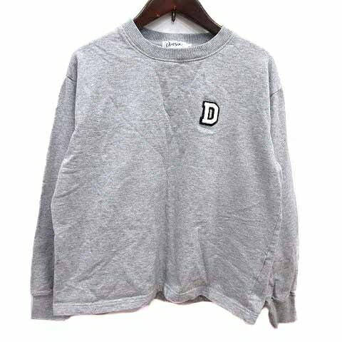 【中古】デッサン Dessin カットソー スウェット 長袖 2 M グレー /YK レディース 【ベクトル 古着】 260205 vectorpremium-18912463 ブランド古着ベクトルプレミアム店 パッケージ画像