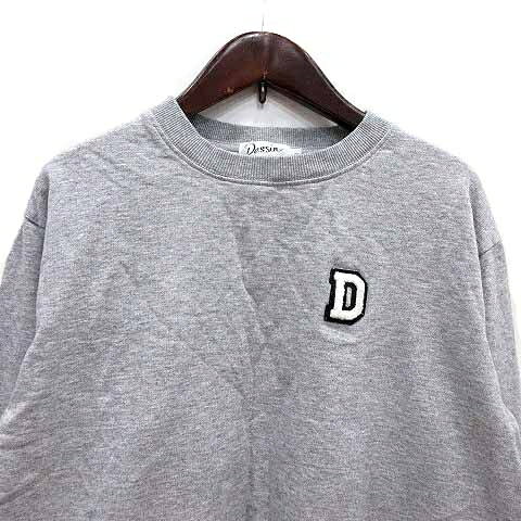 【中古】デッサン Dessin カットソー スウェット 長袖 2 M グレー /YK レディース 【ベクトル 古着】 260205 vectorpremium-18912463 ブランド古着ベクトルプレミアム店 サンプル画像2