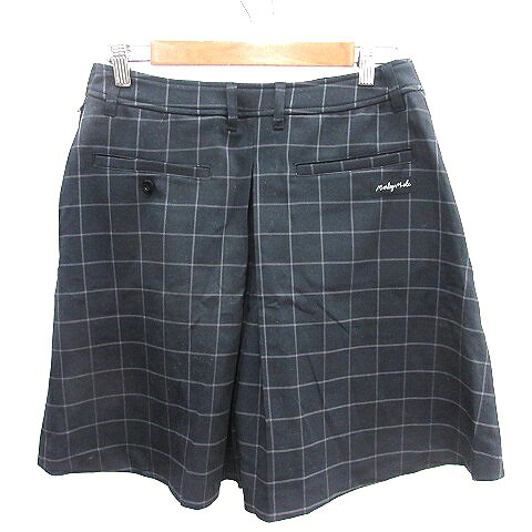 【中古】ホンマ HONMA Morley Mole ゴルフウェア キュロットパンツ ショート チェ...