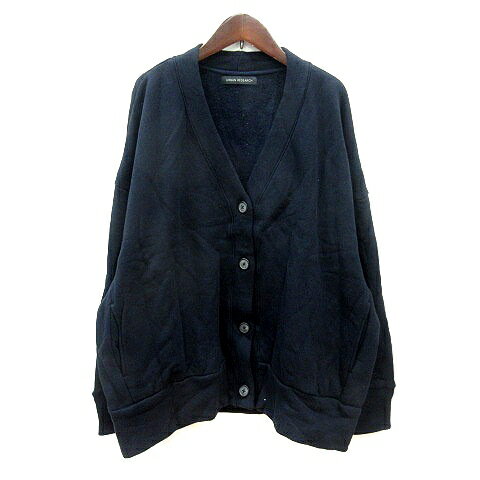 Rakuten - 【中古】アーバンリサーチ URBAN RESEARCH カーディガン 裏起毛 F 紺 ネイビー /MN レディース 【ベクトル 古着】 260311