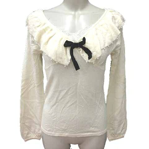 【中古】ミッシュマッシュ MISCH MASCH ニット カットソー リボン パール レース 長袖 38 M 白 ホワイト /YK レディース 【ベクトル 古着】 260325ブランドミッシュマッシュ MISCH MASCH表記サイズ38（日本サイズM程度）実寸サイズ肩幅：約36cm　身幅：約40cm　着丈：約47cm　袖丈：約58.5cm　　素材アクリル57％ 毛25％ ナイロン18％ レース部分 シルク40％ アクリル40％ レーヨン20％色白状態ごくわずかにシワがありますが、使用感が少なく、状態の良い商品です。 ※あくまでも中古品ですので掲載写真や記載内容をご確認いただき、ご理解の上ご購入ください。商品のお問い合わせの回答を休止しております。＊各商品ページの商品詳細等をご確認の上ご購入ください。【中古】ミッシュマッシュ MISCH MASCH ニット カットソー リボン パール レース 長袖 38 M 白 ホワイト /YK レディース 【ベクトル 古着】 260325状態ランク　”A”詳細については、下記および「状態ランクについて」ページをご覧ください。未使用・新品の商品ほぼ新品同様の商品使用感が少なく、かなり状態の良い商品使用感はあるが、傷や汚れの少ない商品使用感の他、傷や汚れが見られる商品かなり大きな傷みがある難あり商品※S〜CランクはUSED品となりますので、使用感をご理解の上でご入札下さい。状態ランクについてinformationブランドミッシュマッシュ MISCH MASCH表記サイズ38（日本サイズM程度）実寸サイズ肩幅：約36cm　身幅：約40cm　着丈：約47cm　袖丈：約58.5cm　　素材アクリル57％ 毛25％ ナイロン18％ レース部分 シルク40％ アクリル40％ レーヨン20％色白状態ごくわずかにシワがありますが、使用感が少なく、状態の良い商品です。 ※あくまでも中古品ですので掲載写真や記載内容をご確認いただき、ご理解の上ご購入ください。商品のお問い合わせの回答を休止しております。＊各商品ページの商品詳細等をご確認の上ご購入ください。本商品は一点物です他サイトや店舗にて販売している商品です。多少のお時間差にて欠品になることもございます。予めご了承頂ますようお願い致します。ベクトル・サイズガイドはこちらこの商品と同じブランドの商品を見る