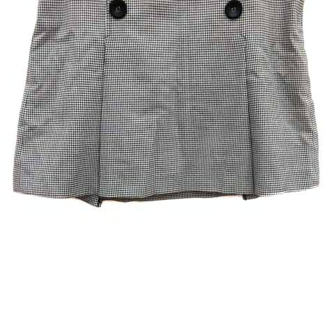 【中古】マリークワント MARY QUANT LONDON 台形スカート ミニ 千鳥格子 M 黒 ブラック 白 ホワイト /YK レディース 【ベクトル 古着】 260326 vectorpremium-19002212 ブランド古着ベクトルプレミアム店 サンプル画像3